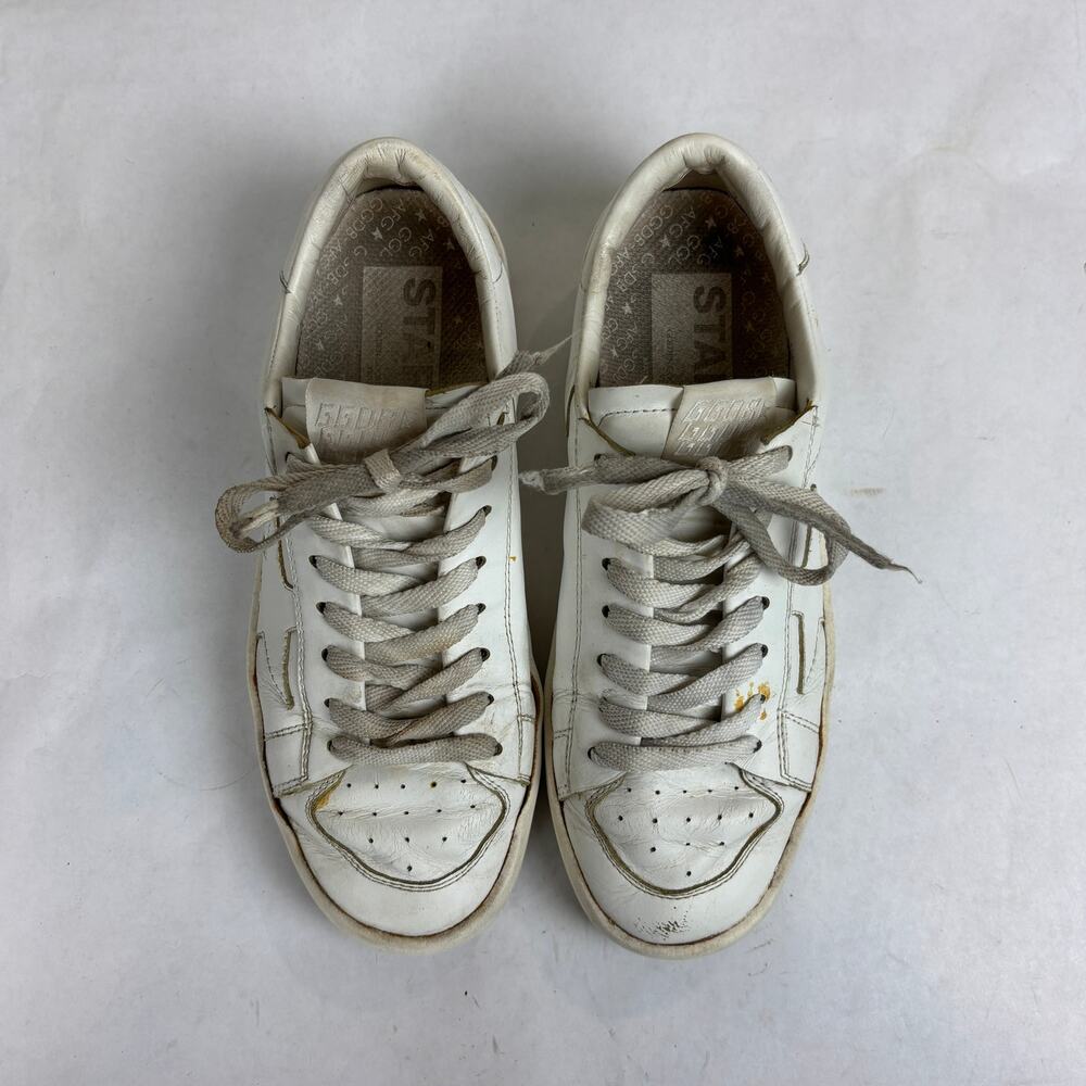 Golden Goose GGDB Stardan Leather Low Top Trainers Sneakers Women's 36 - Picture 6 of 14